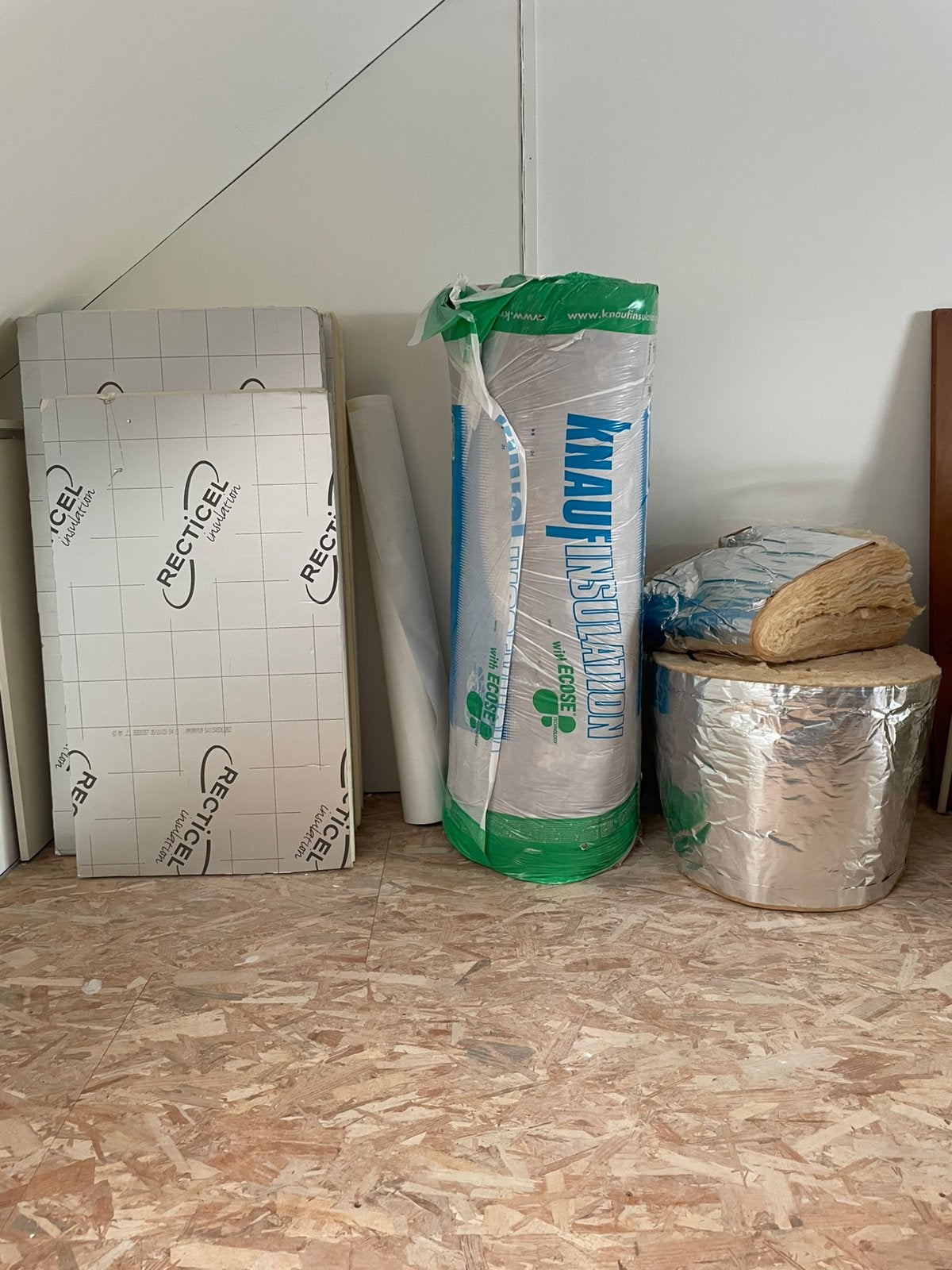 Kit de matériaux isolants Knauff et Recitel, Bricolage & Construction, Isolation & Étanchéité, Neuf, Enlèvement ou Envoi, 5 à 10 m²