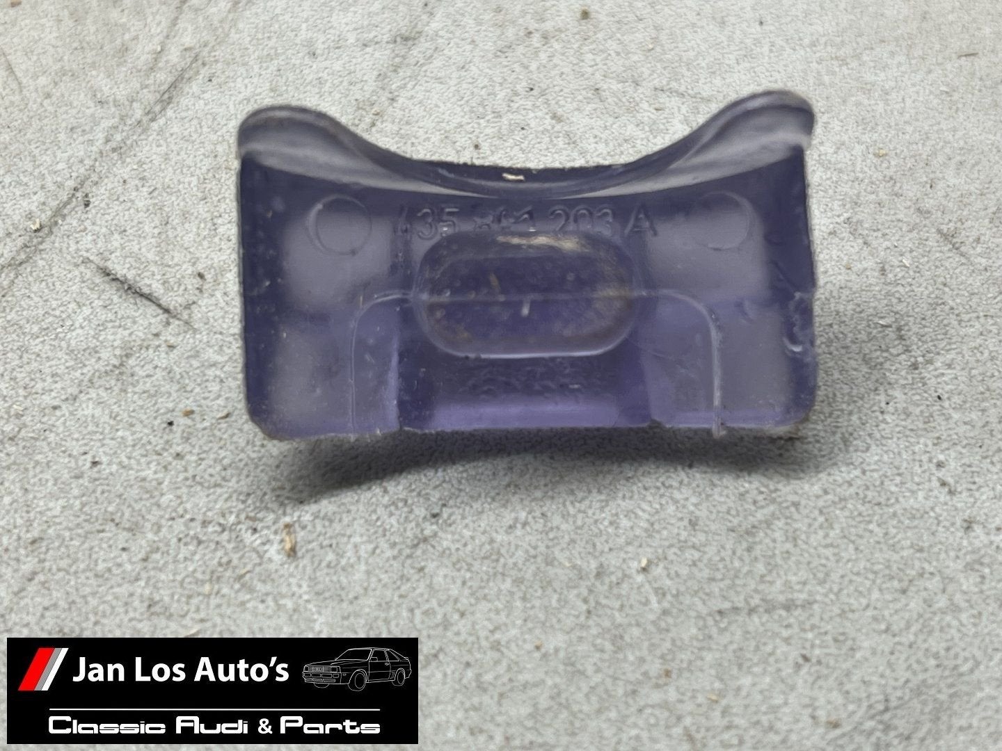 Audi 80 90 Coupe B2 typ 81 85 Stoelgeleider glijstuk, Gebruikt, -, -, -