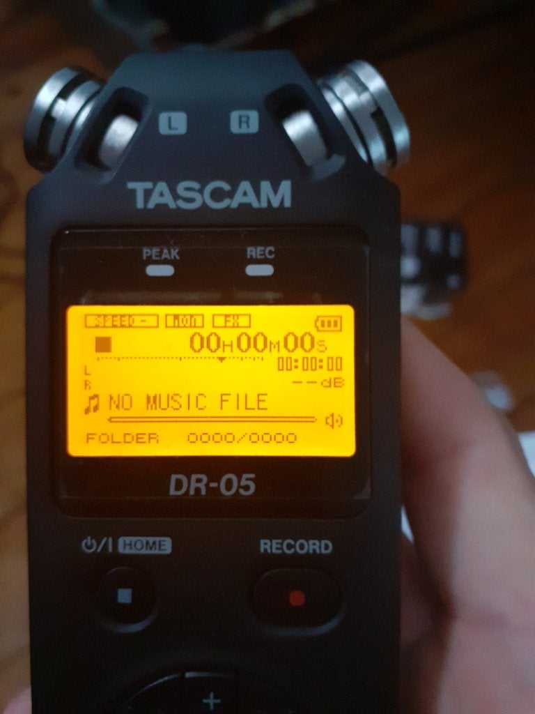 Enregisteur audio portable Tascam DR-05, Ophalen of Verzenden, Bandrecorder