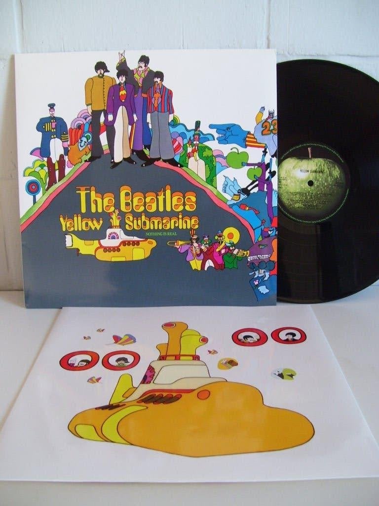 THE BEATLES  yellow submarine, CD & DVD, Rock psychédélique, Enlèvement ou Envoi, Comme neuf, Avec pochette intérieure