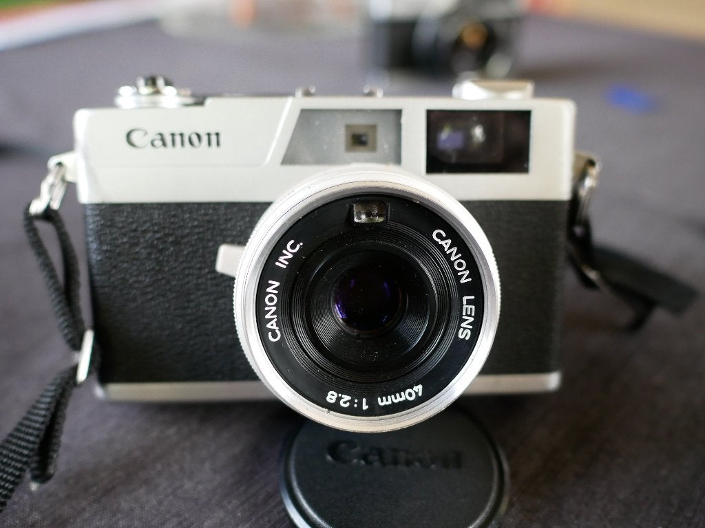 Canon, Canonet 28, point and shoot., Audio, Tv en Foto, Fotocamera's Analoog, Ophalen of Verzenden, Gebruikt, Compact, Canon