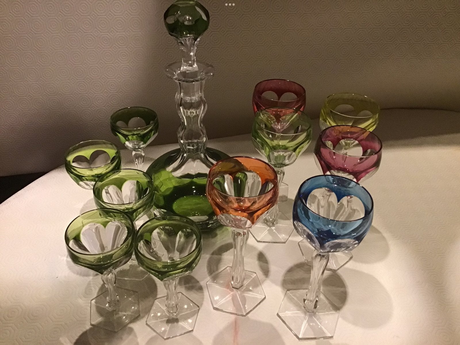 Val saint lambert prachtig kristal, Ophalen of Verzenden