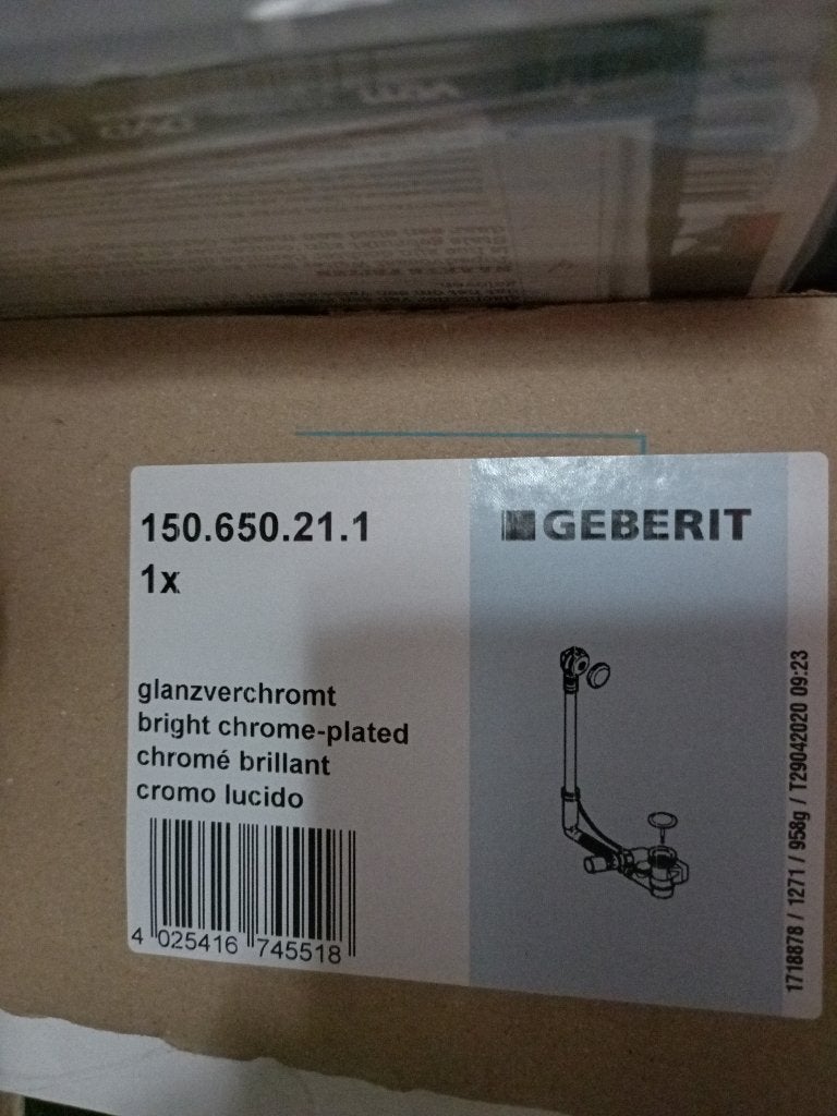 Badsifon nieuw giberit, Doe-het-zelf en Bouw, Sanitair, Ophalen, Nieuw, Bad
