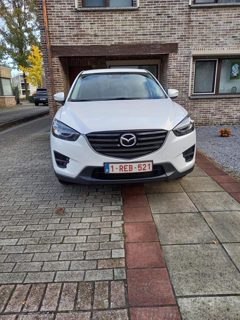 Mazda cx5 2.2 diesel 2017 Motorschade euro 6, Zwart, Leder, Diesel, Particulier