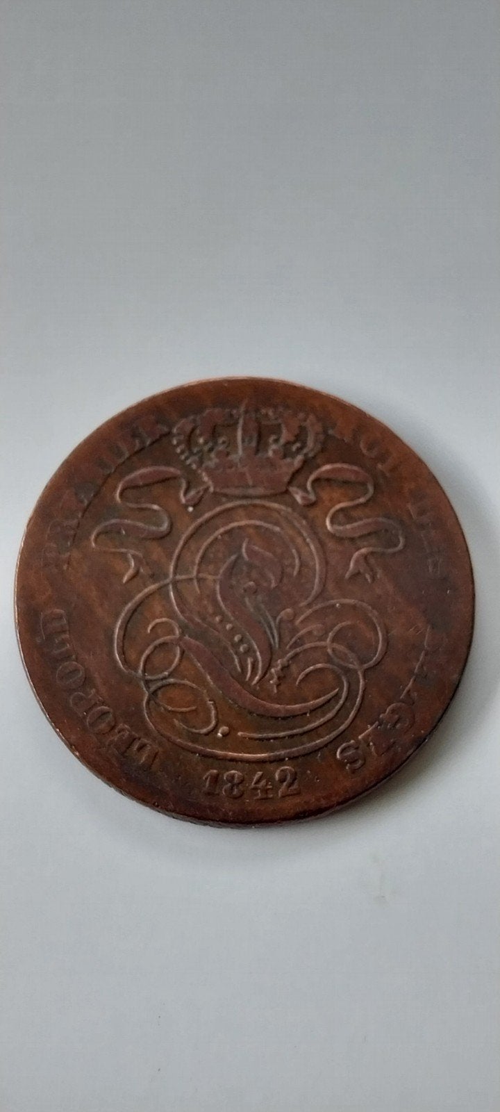 België 5 cent 1842, Ophalen of Verzenden, Metaal, Losse munt