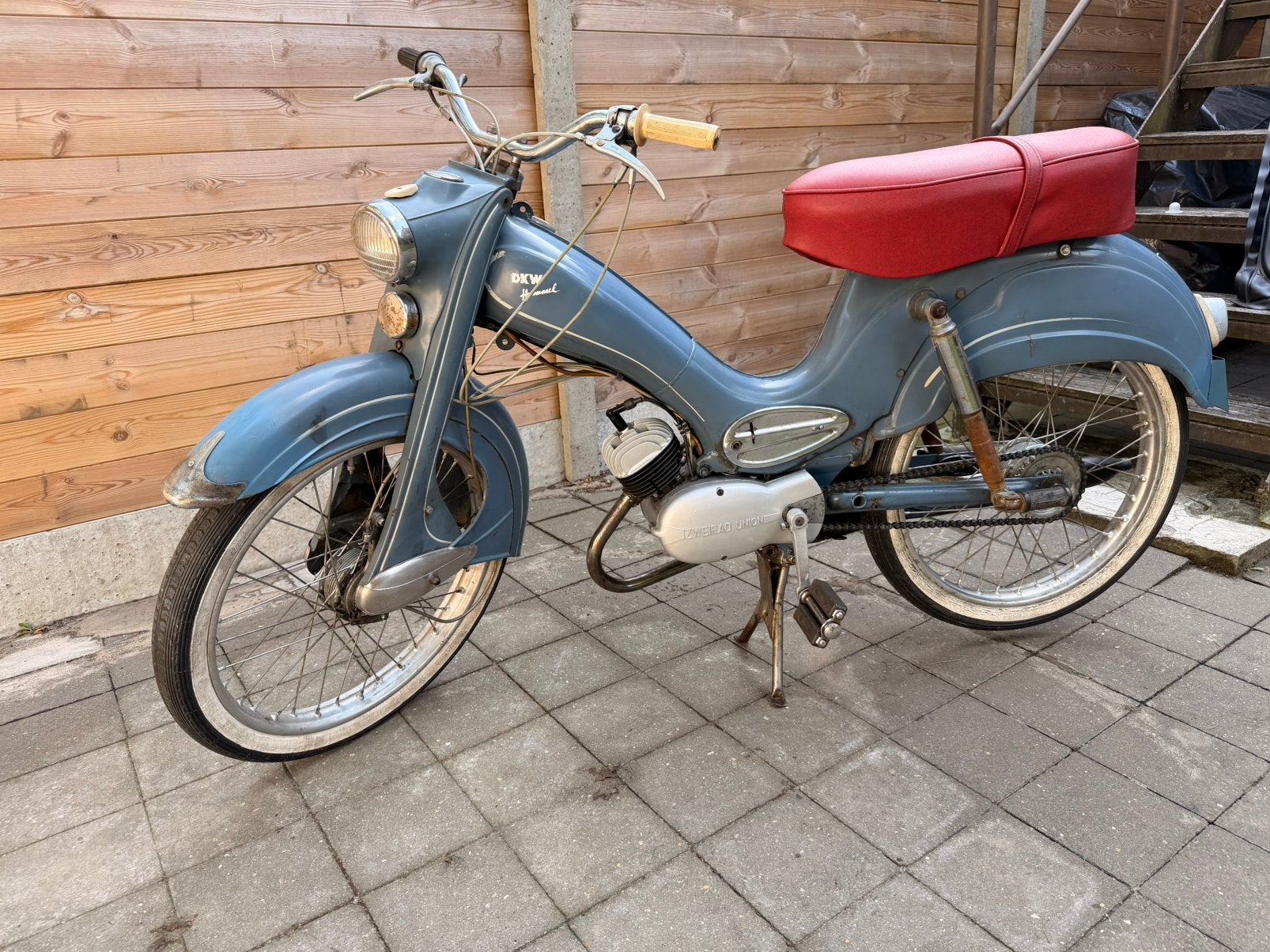 DKW Hummel 113 - 1964, Ophalen