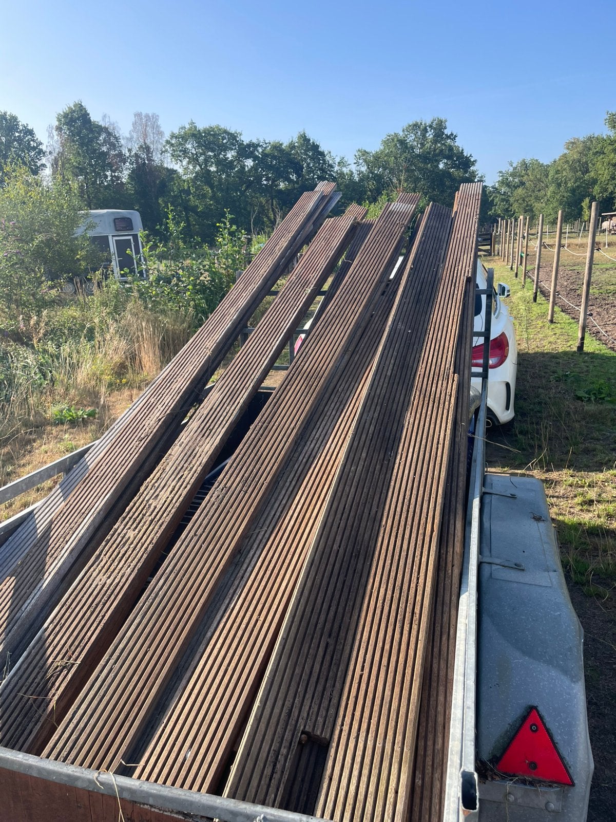 Bankirai, Tuin en Terras, Palen, Balken en Planken, Ophalen, Planken, Hardhout