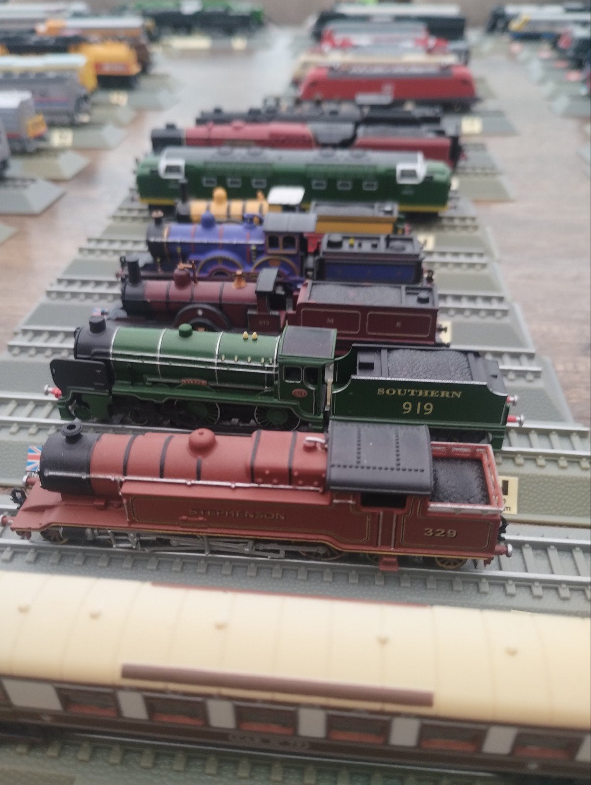 Volledige verzameling DELPRADO locomotieven zie omschrijving, Hobby en Vrije tijd, Ophalen, Zo goed als nieuw, Locomotief