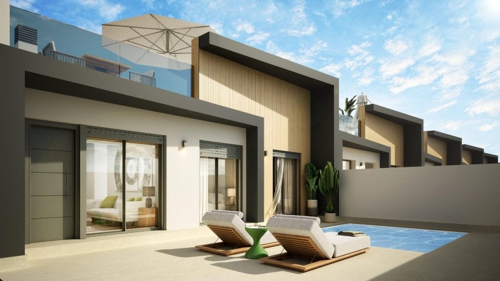 Villa neuve , piscine privée à Avilles ( Murcia ), Maison d'habitation, Campagne, 82 m², 3 pièces