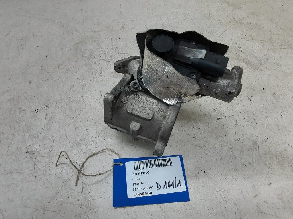 VANNE EGR Volkswagen Polo IV Classic (9N5 / 6) (03G129637A), Volkswagen, Mevr. I. Hauben, Utilisé, Rue de l'Espoir 34 34
4030  GRIVEGNÉE, BE
