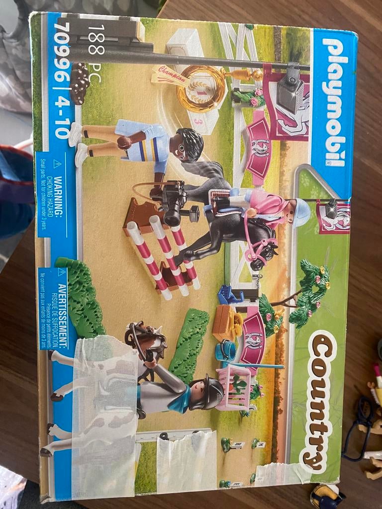 Playmobile country, Ophalen, Zo goed als nieuw