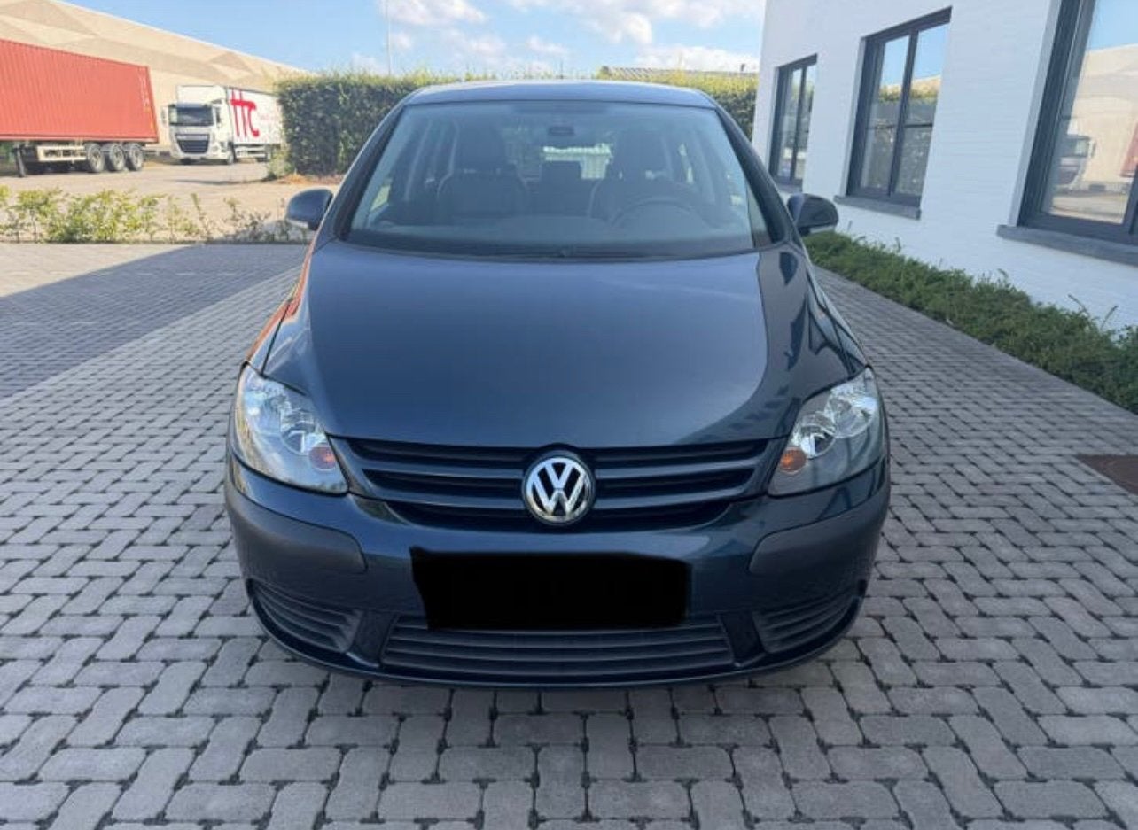 VW Golf 5 Plus 1.9 TDI, Golf Plus, Zwart, Leder, 5 deurs