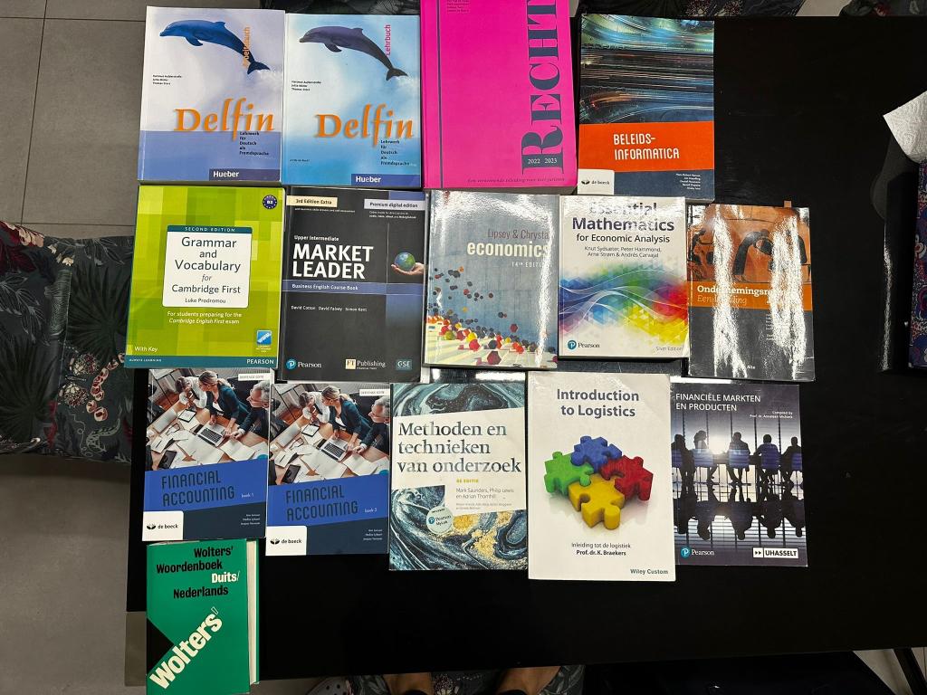 Boeken TEW - UHasselt, Boeken, Studieboeken en Cursussen, Gelezen, Hoger Onderwijs, Ophalen