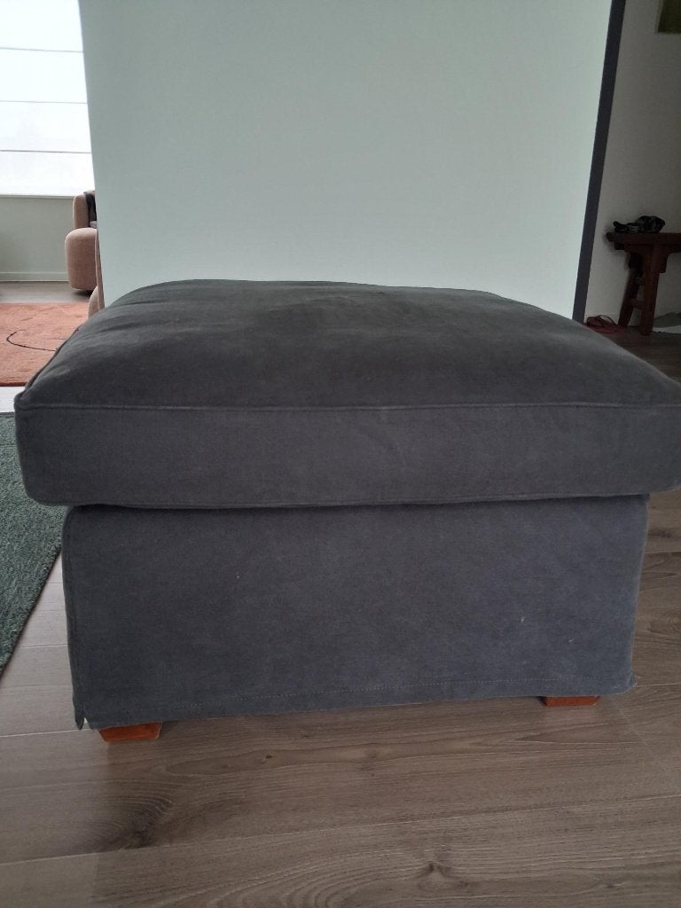 Poef, Carré, Enlèvement, Utilisé, 75 à 100 cm