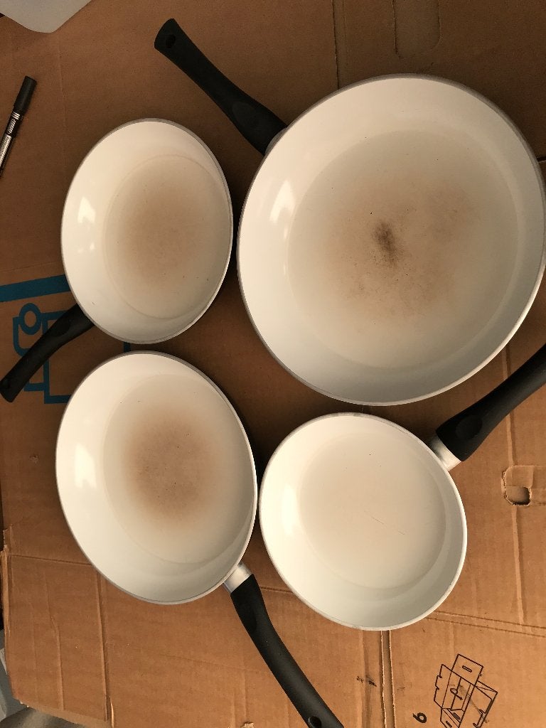 Pannen x5 set       µp, Ophalen of Verzenden