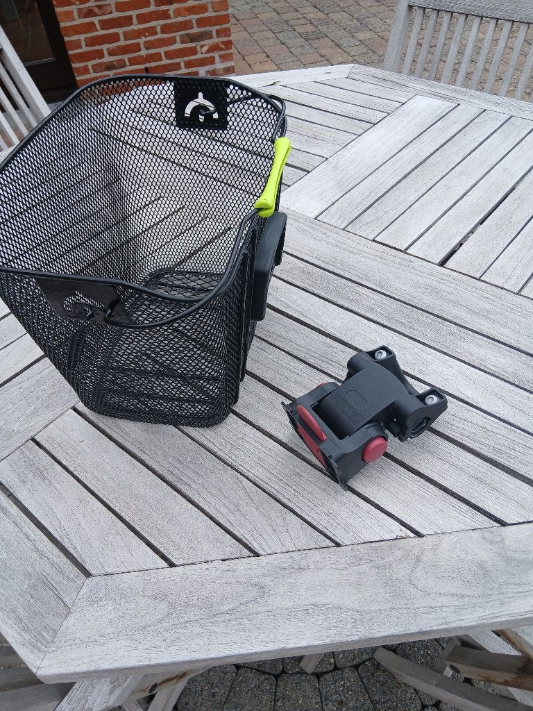 Fietsmand, Ophalen, Stuurbevestiging, Nieuw, BTWIN