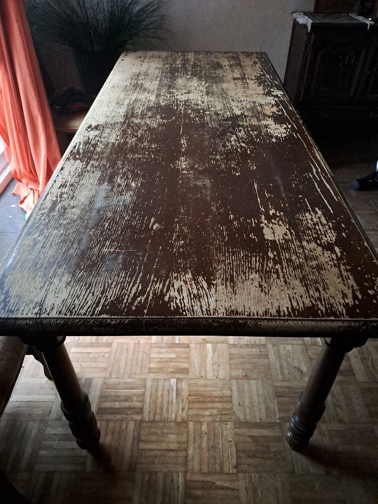 Table en bois, Enlèvement, Utilisé, Rectangulaire, Bois