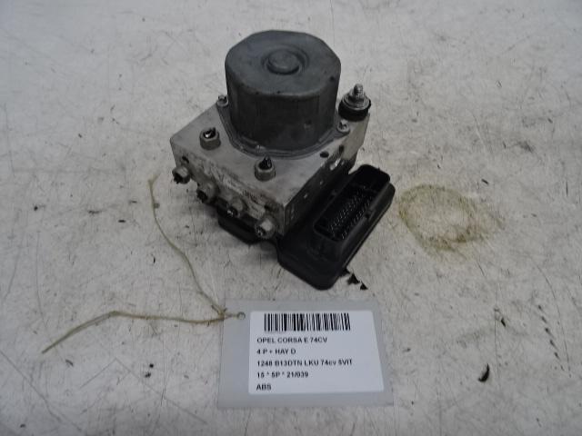 BLOC ABS (FREINS ANTI-BLOCAGE) Opel Corsa E (39002554), Utilisé, Rue de l'Espoir 34 34
4030  GRIVEGNÉE, BE, Info@Collignon.be