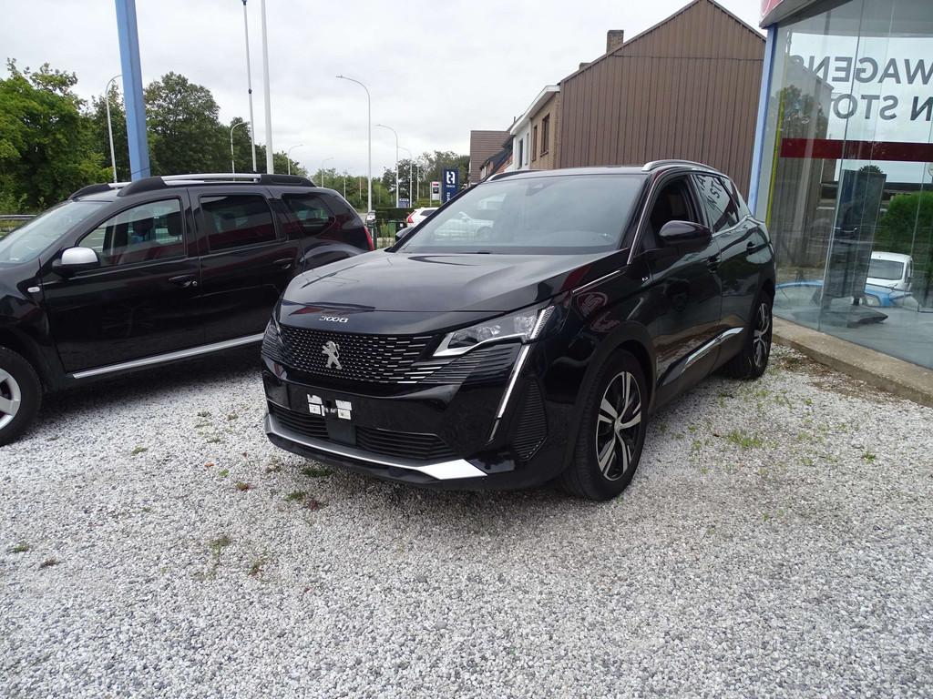 Peugeot 3008 3008 PureTech 130 Stop (bj 2022, automaat), Auto's, 1940 kg, Gebruikt, 1199 cc, Zwart