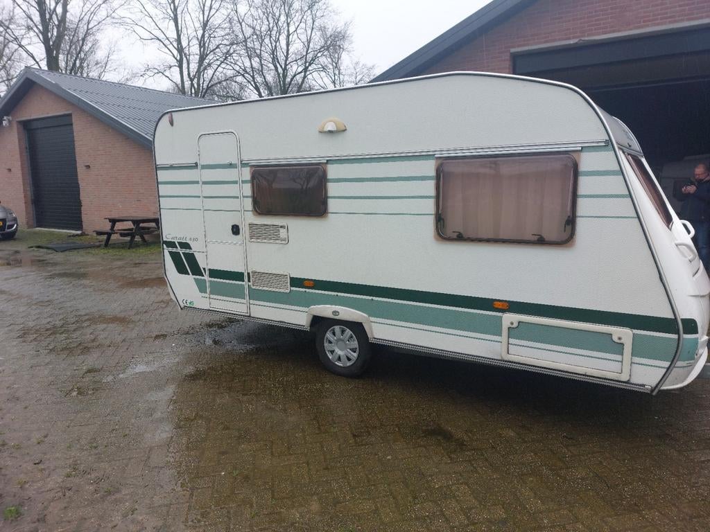 Tk chateau type 430.bj 2005., Caravans en Kamperen, Caravans, Particulier, Luifel, Chateau
