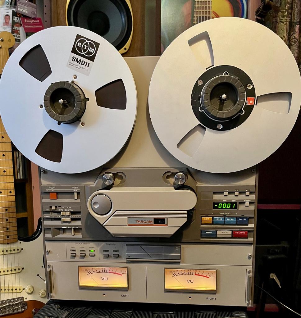 Magnetophone professionnel "reel to reel" TASCAM 52 (1985), Enlèvement, Magnétophone