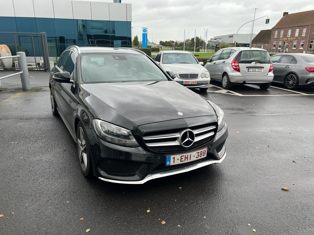 Mercedes C200 break, Autos, Cuir, Achat, Boîte manuelle, Noir