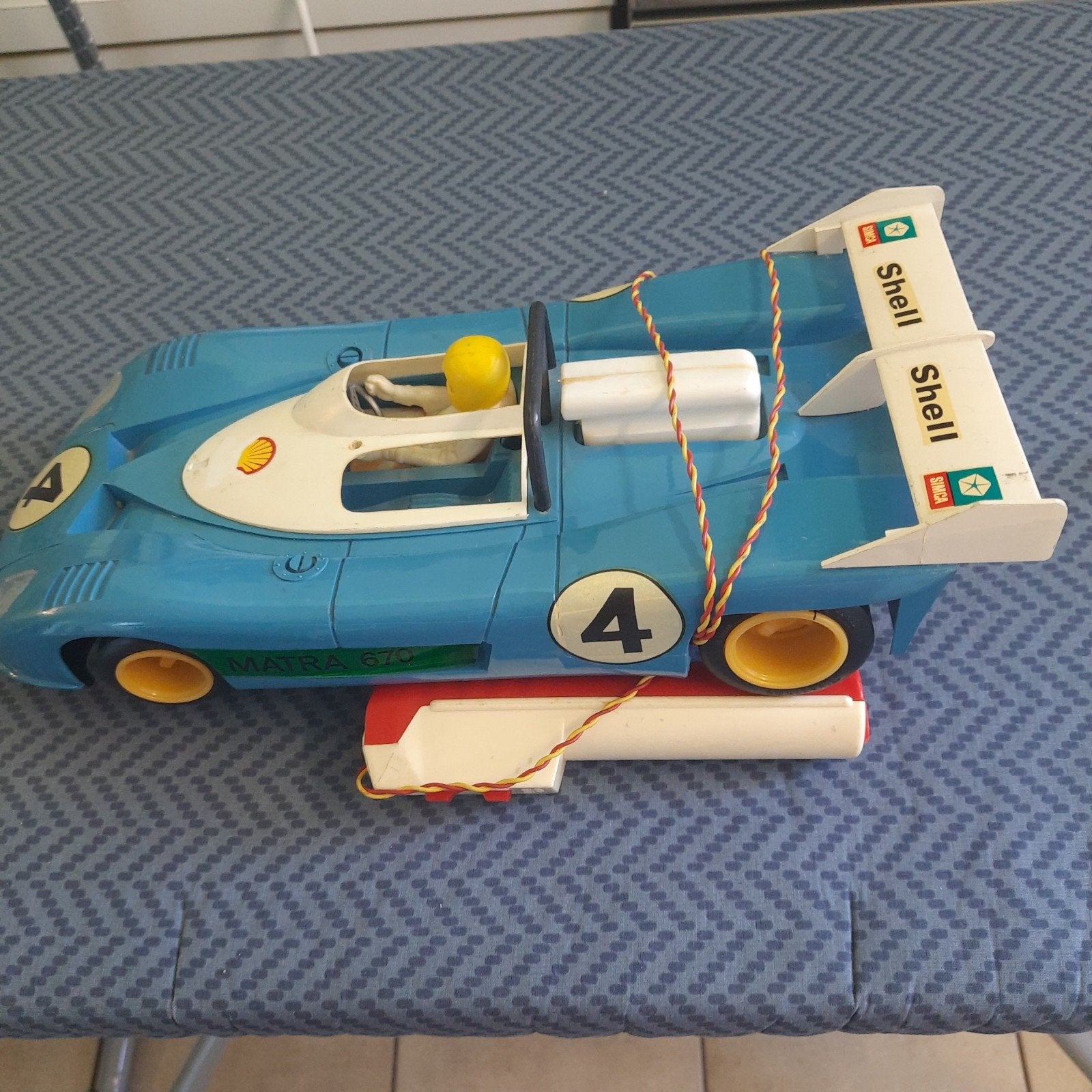 MATRA 670*ca 1:12*KABELBEDIEND*SANCHIS SPAIN*VINTAGE* TOP *, Antiek en Kunst, Antiek | Speelgoed, Ophalen