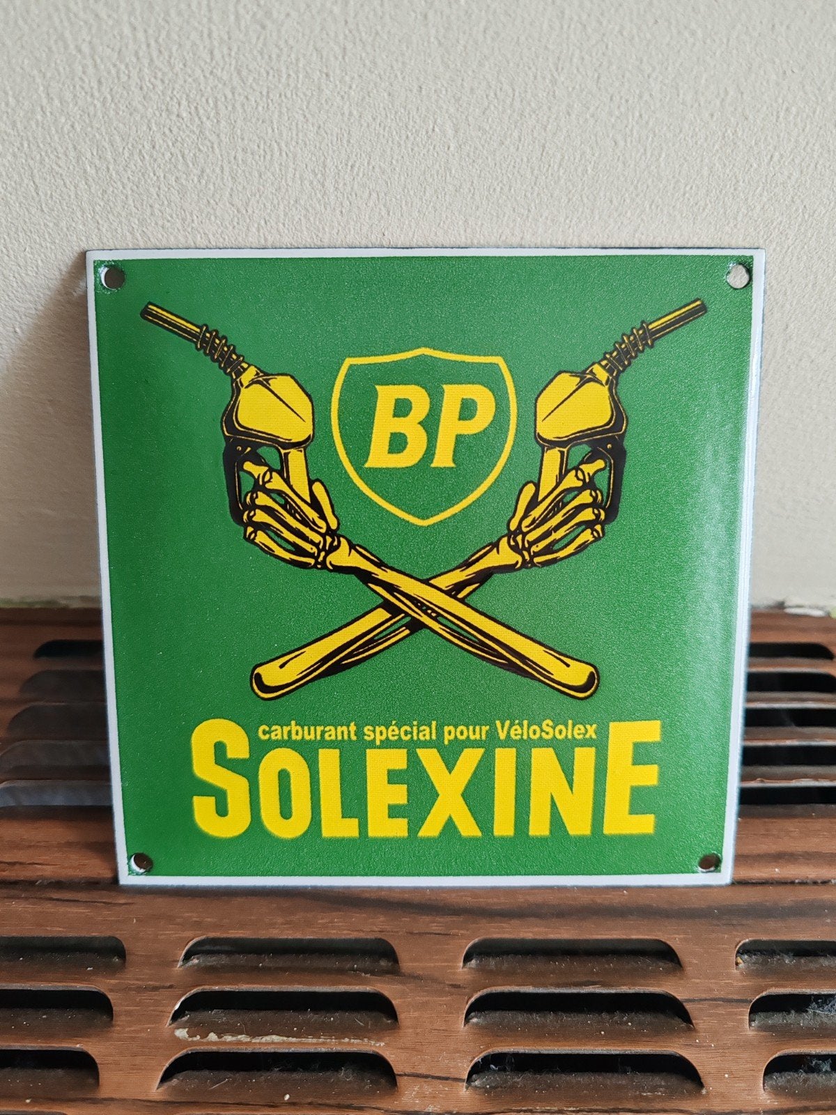 Solex emaille plaat, Ophalen of Verzenden, Zo goed als nieuw, Reclamebord