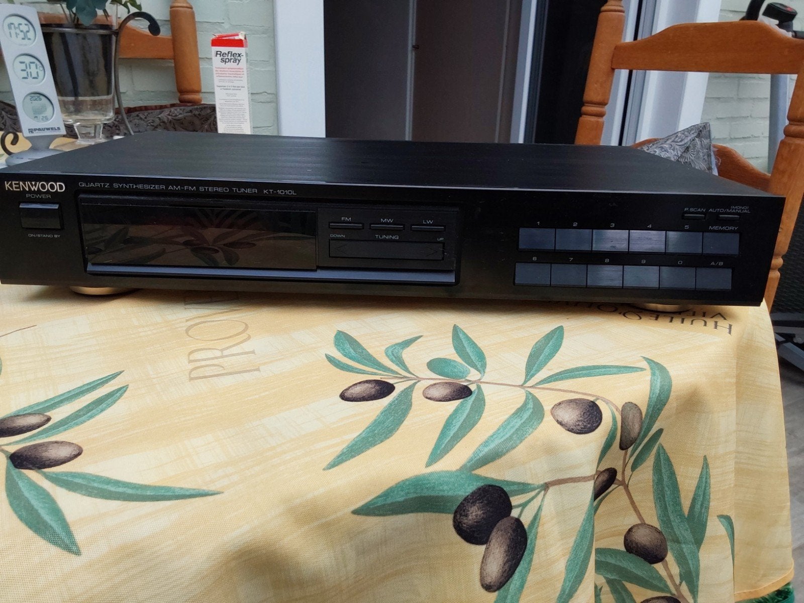 stereo tuner kenwood, Audio, Tv en Foto, Ophalen, Gebruikt