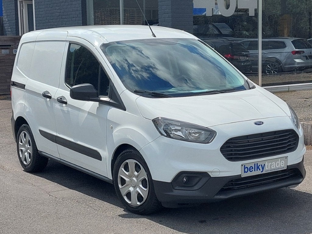 Ford Transit Courier - benzine - airco - 11/2021 - 39.136 km, Argent ou Gris, Achat, 998 cm³, Euro 6