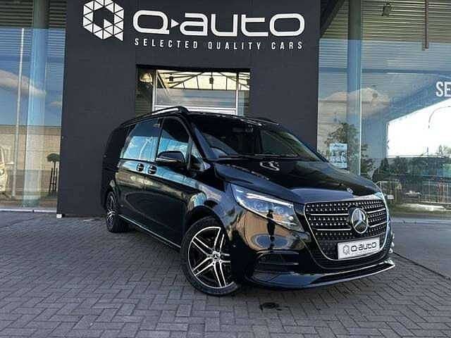 Mercedes-Benz V 250 D AMG Line Dubbel Cabine / MBUX+ /, Automaat, Zwart, Bedrijf, USB