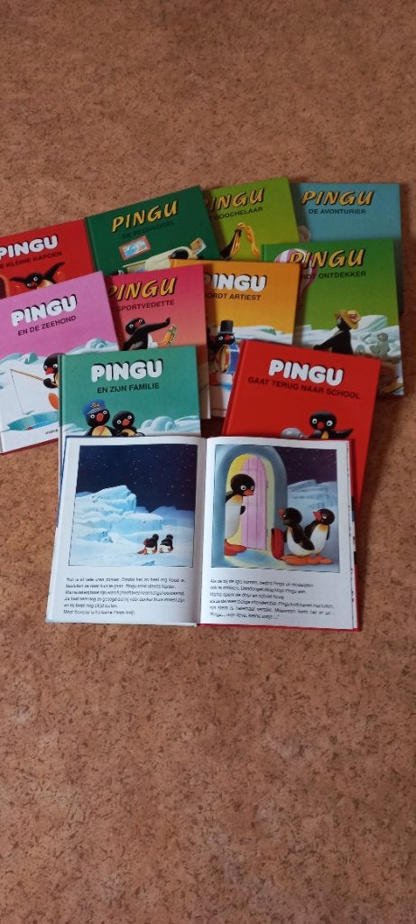 Pinguboeken, Boeken, Ophalen