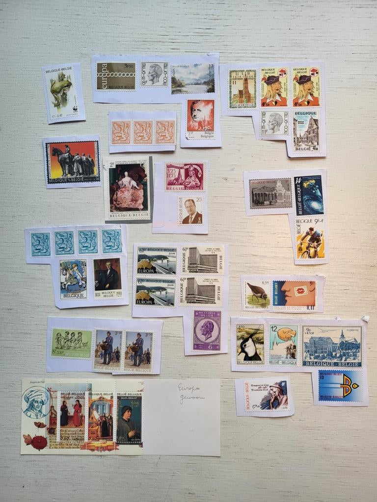 Postzegels België - ongestempeld, Ophalen of Verzenden