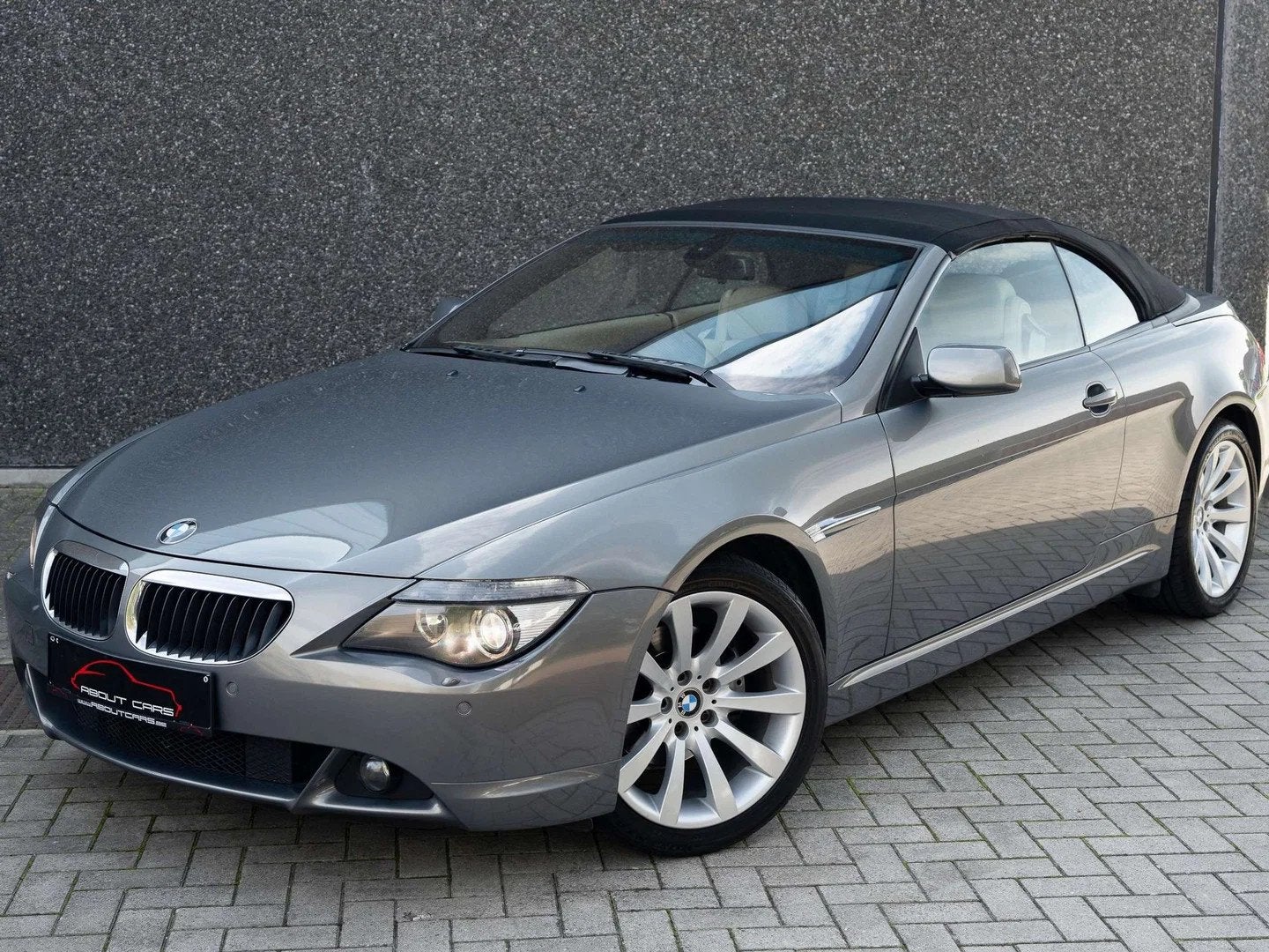 BMW 6 Serie Series 630 Cabriolet 630i * Maniakaal onderhoude, Auto's, Automaat, 4 zetels, Gebruikt, Beige