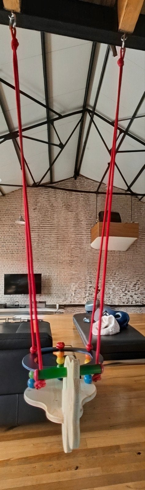 Hess houten babyschommel paardje – In nieuwstaat!, Kinderen en Baby's, Ophalen, Nieuw, Schommel