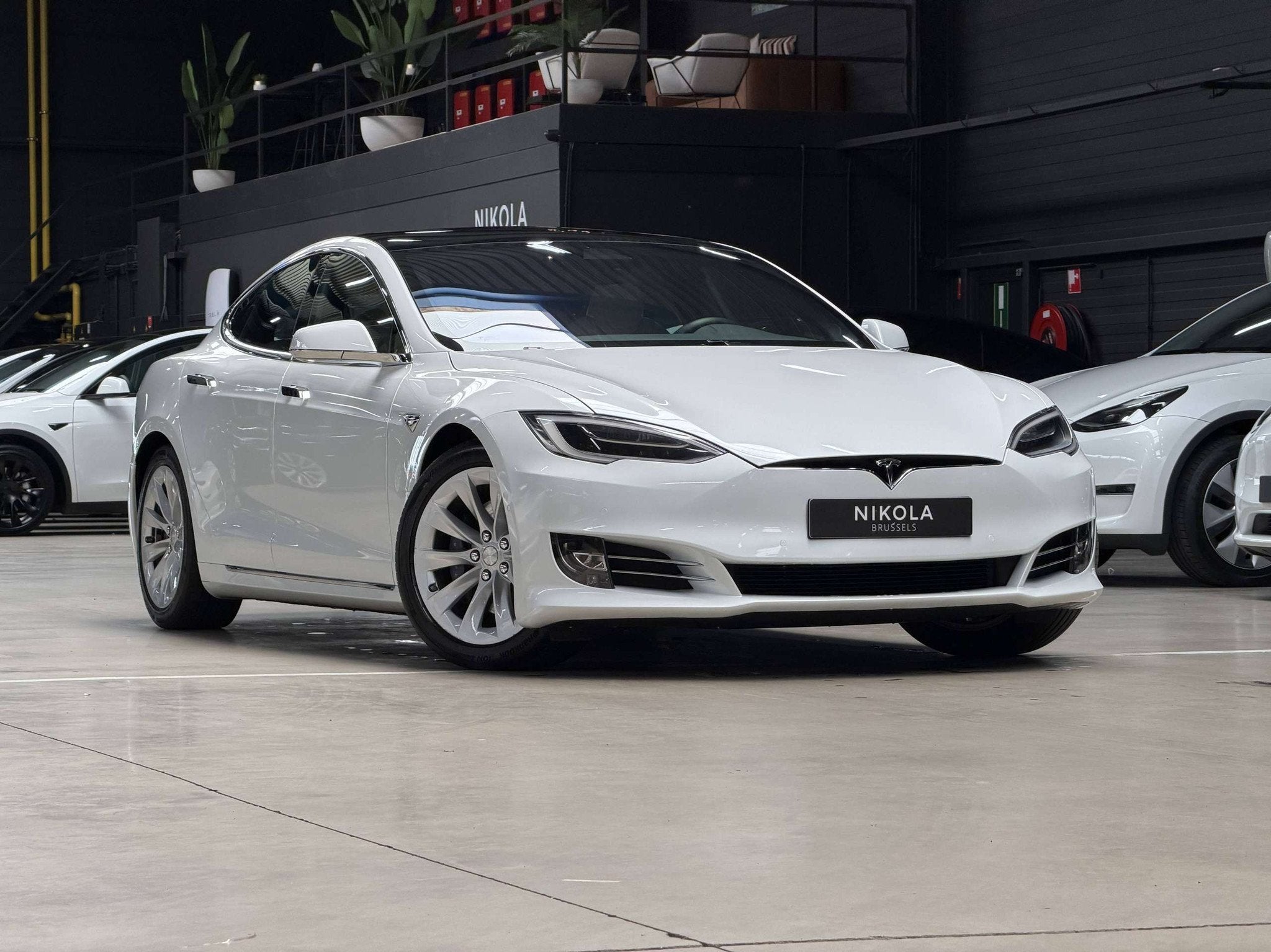Tesla Model S LONG RANGE - ALL WHEEL DRIVE - HIGHWAY AUTOPIL, Achat, Beige, Entreprise, 5 portes