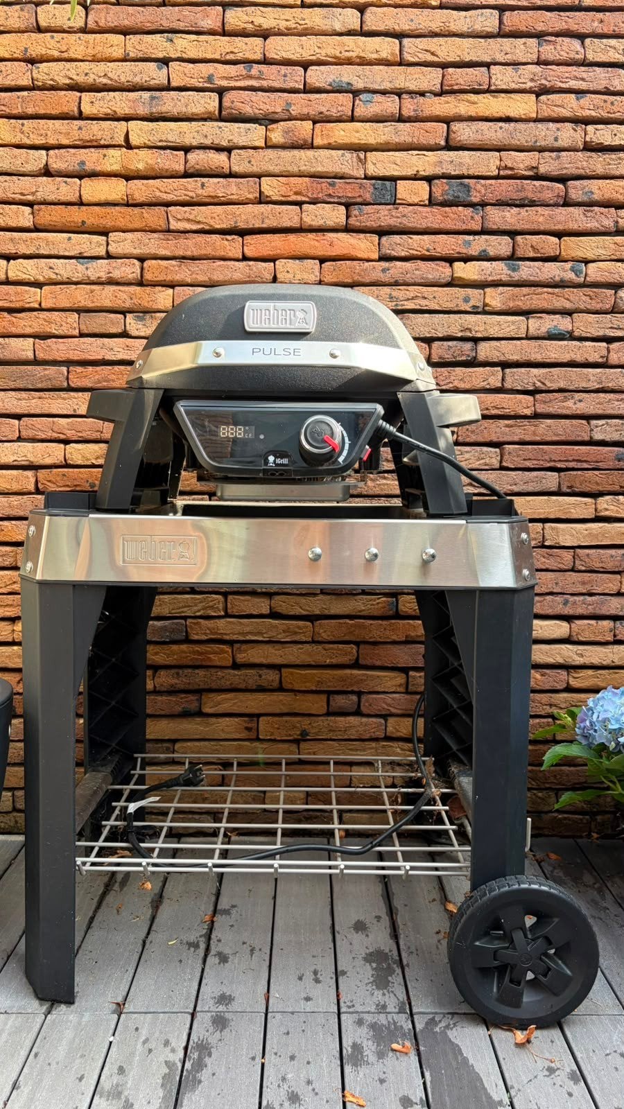 Weber Pulse 1000 elektrische barbecue met onderstel, Ophalen