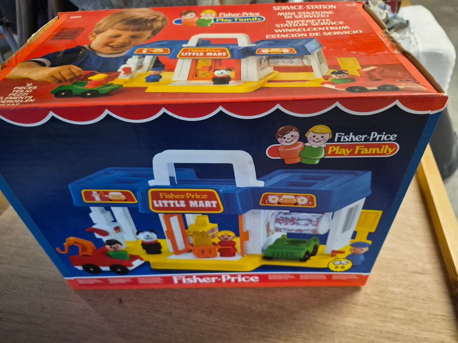 vintage Fisher-Price little mart 1987, Ophalen of Verzenden, Nieuw, Speelset
