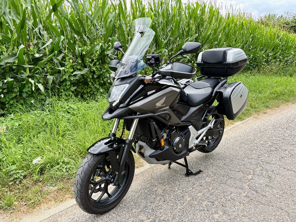 Honda NC750X DCT verlaagde FULL tour-option (2020 | 20900km), Motoren, 750 cc, 2 cilinders, Occasion, Motorrijbewijs A