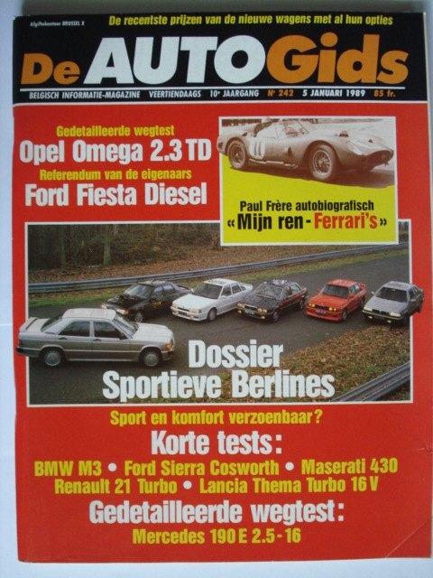 AutoGids 242, Envoi, Comme neuf, Général