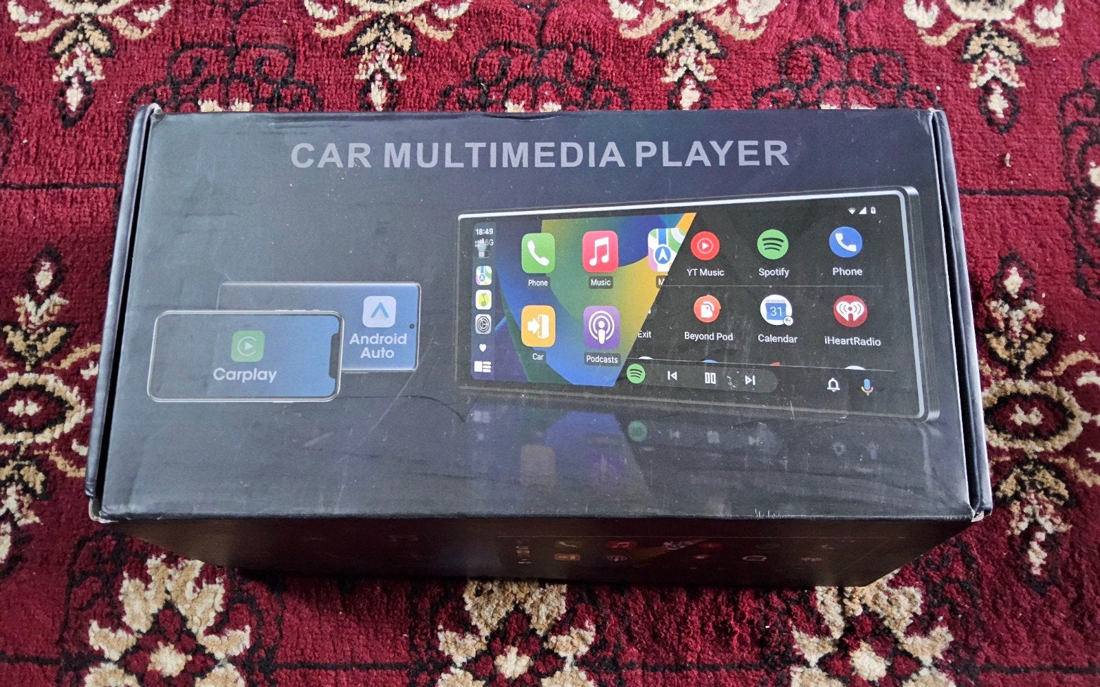 Draadloos carplay , Android auto, nieuwe met accessoires., Auto diversen, Autoradio's, Ophalen of Verzenden