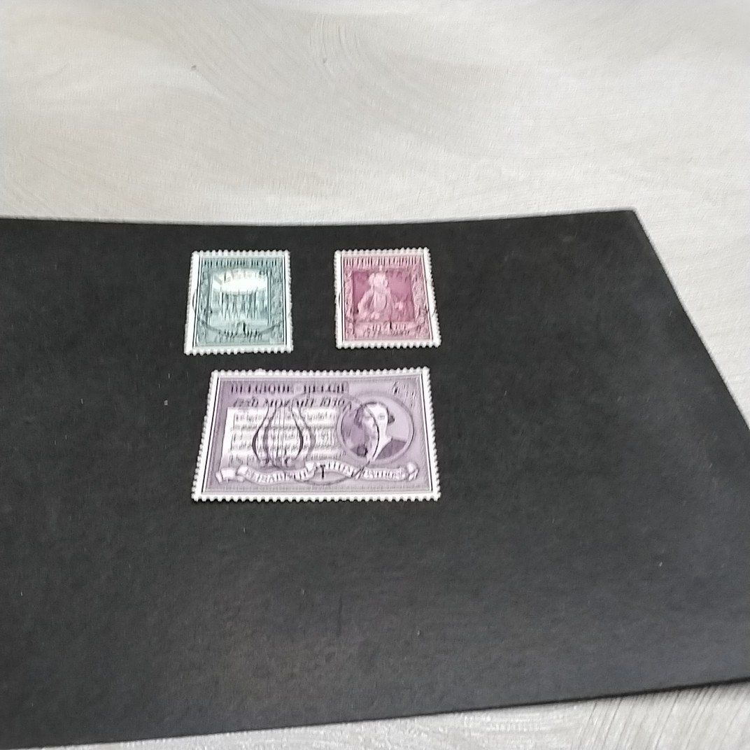 BELGIE 987/989 gestempeld met cote 7,50 €, Ophalen of Verzenden, Gestempeld