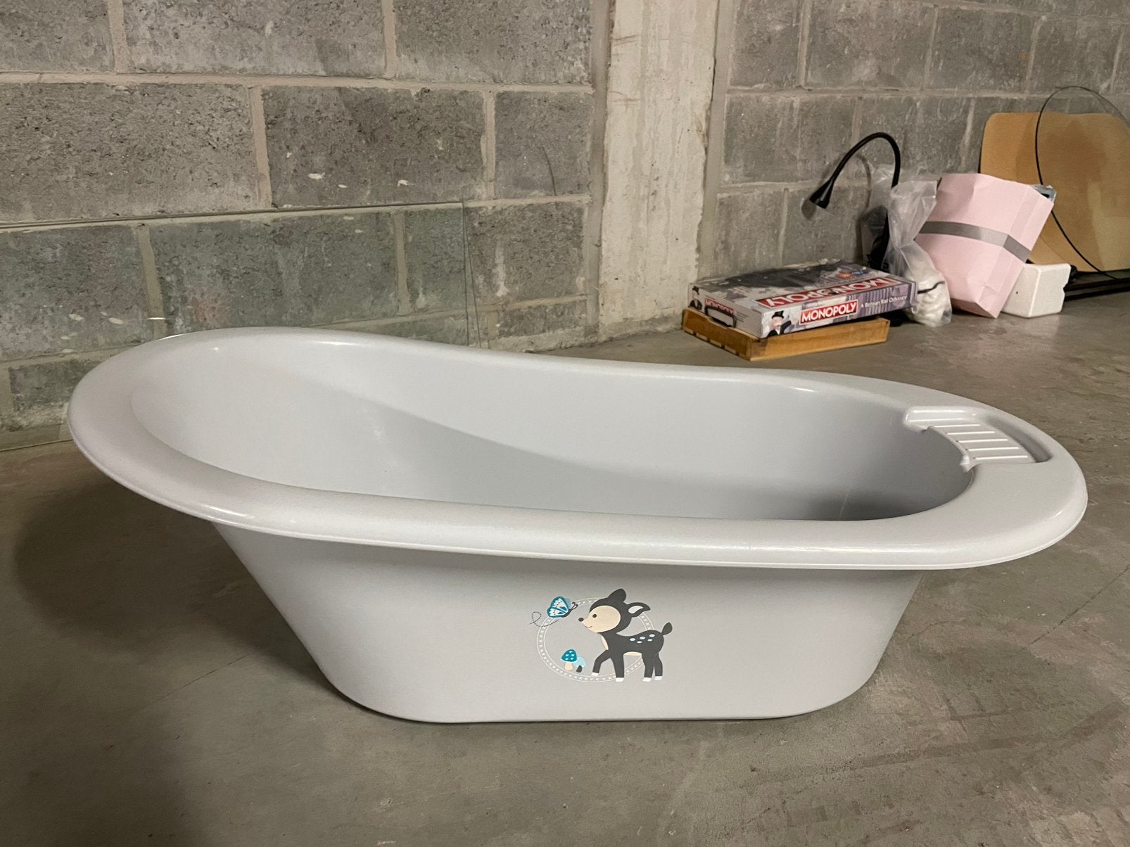 Baignoire bébé avec transat intégré, Enfants & Bébés, Enlèvement, Comme neuf, Baignoire
