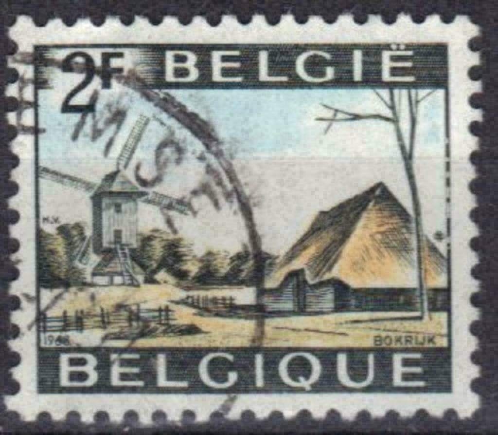 Belgique 1968 - Yvert/OBP 1461 - Tourisme - Bokrijk (ST), Timbres & Monnaies, Envoi, Affranchi, Oblitéré