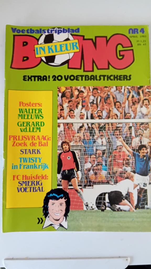 LE MAGAZINE DE BANDES DESSINÉES DE FOOTBALL BOING EST TERMIN, Enlèvement ou Envoi