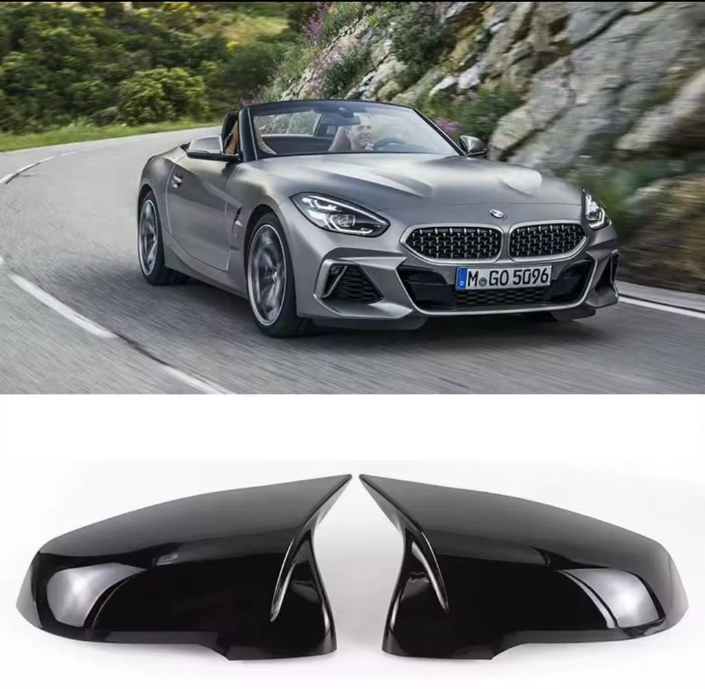 Spiegelkappen Voor Bmw Z4 G29 M EVO Look Glans Zwart, Verzenden