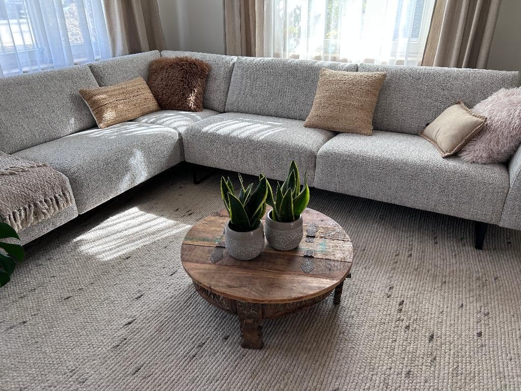 Table basse de salon avec rangement intégré, Maison & Meubles, Moins de 50 cm, Rond, 50 à 100 cm, Comme neuf