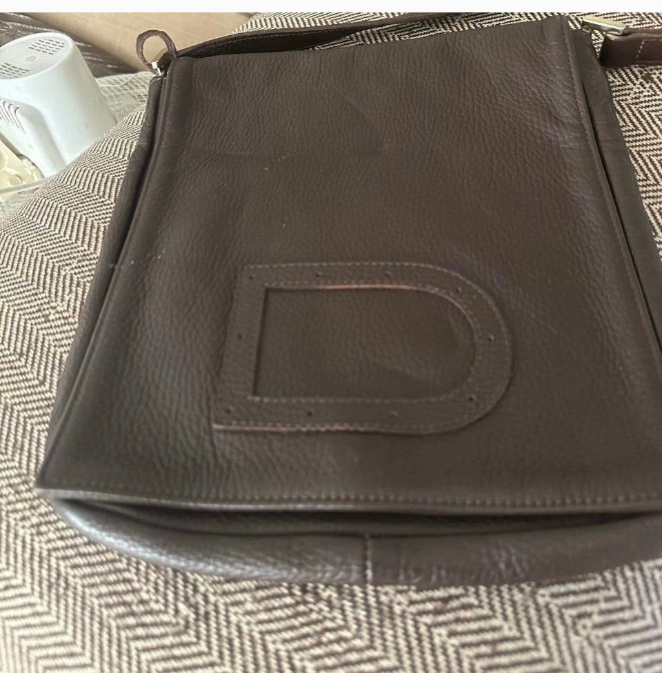 Delvaux, Verzenden, Zo goed als nieuw, Bruin, Handtas