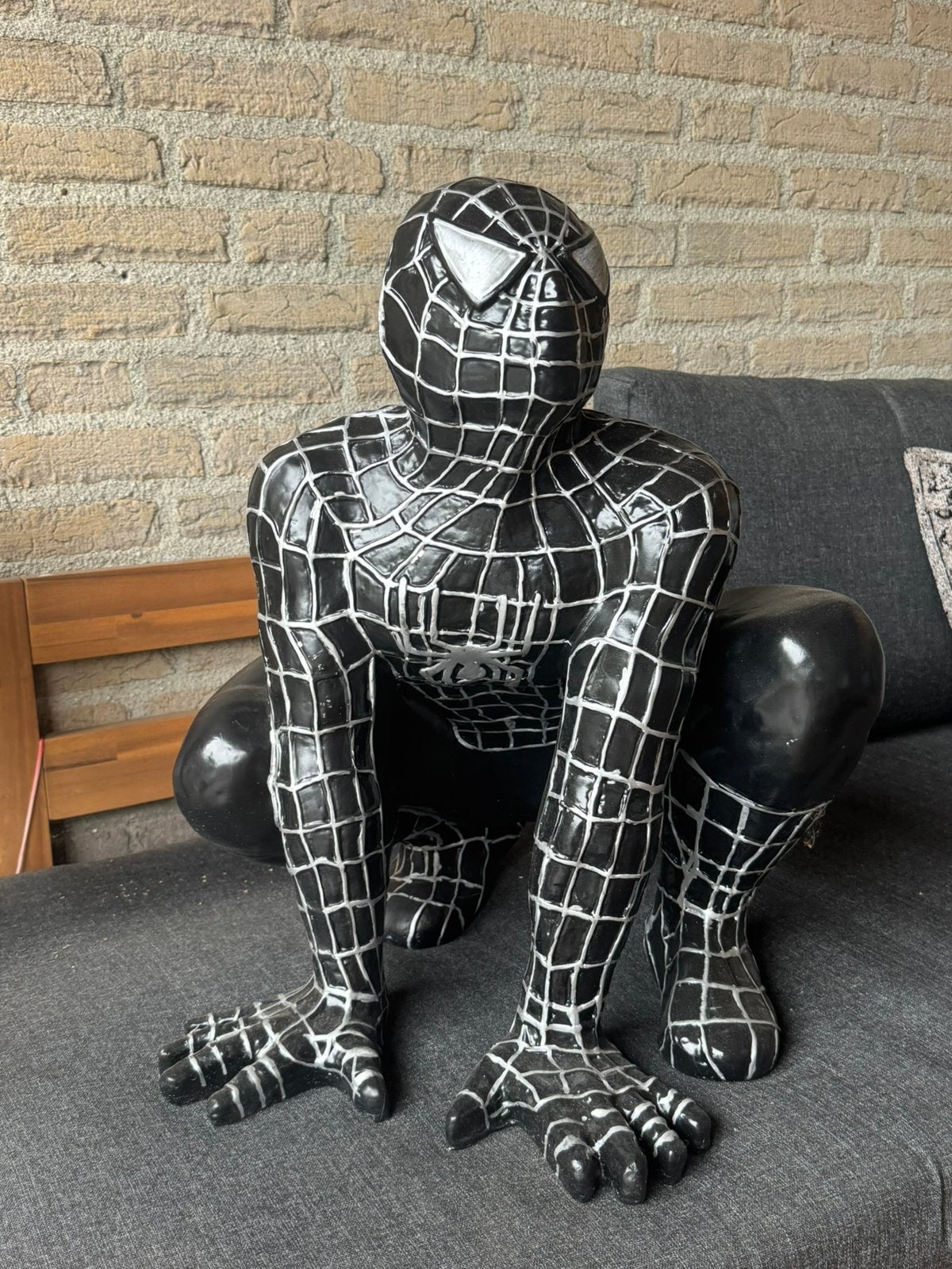 Grande statue de Spiderman, Collections, Enlèvement, Comme neuf, Fantasy
