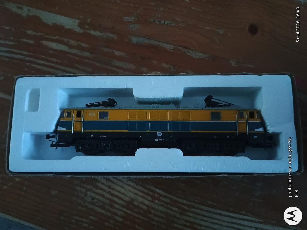 Lima 208053L H0 1501SNCB, Hobby & Loisirs créatifs, Analogique, Enlèvement ou Envoi, Comme neuf, Locomotive